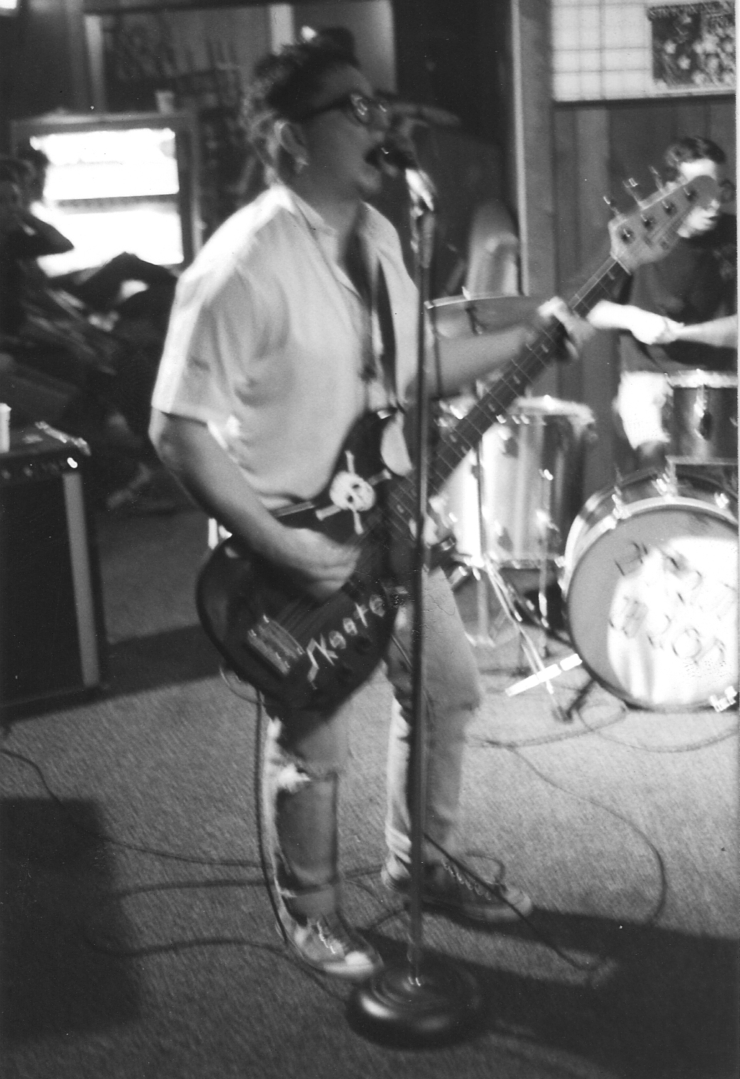 Skeeter Herod of Brainwash at Dale's, Chattanooga, TN 1984