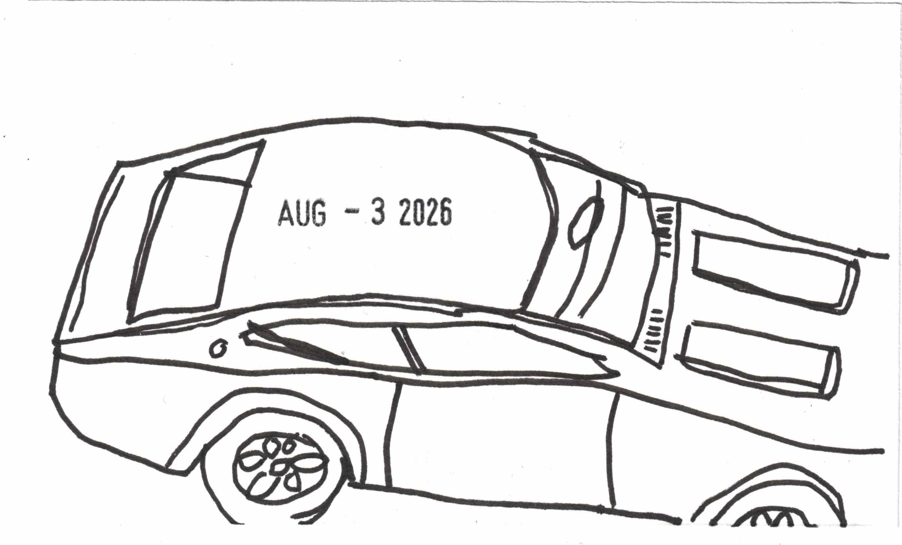 Daily Drawing, August 3, 2026.