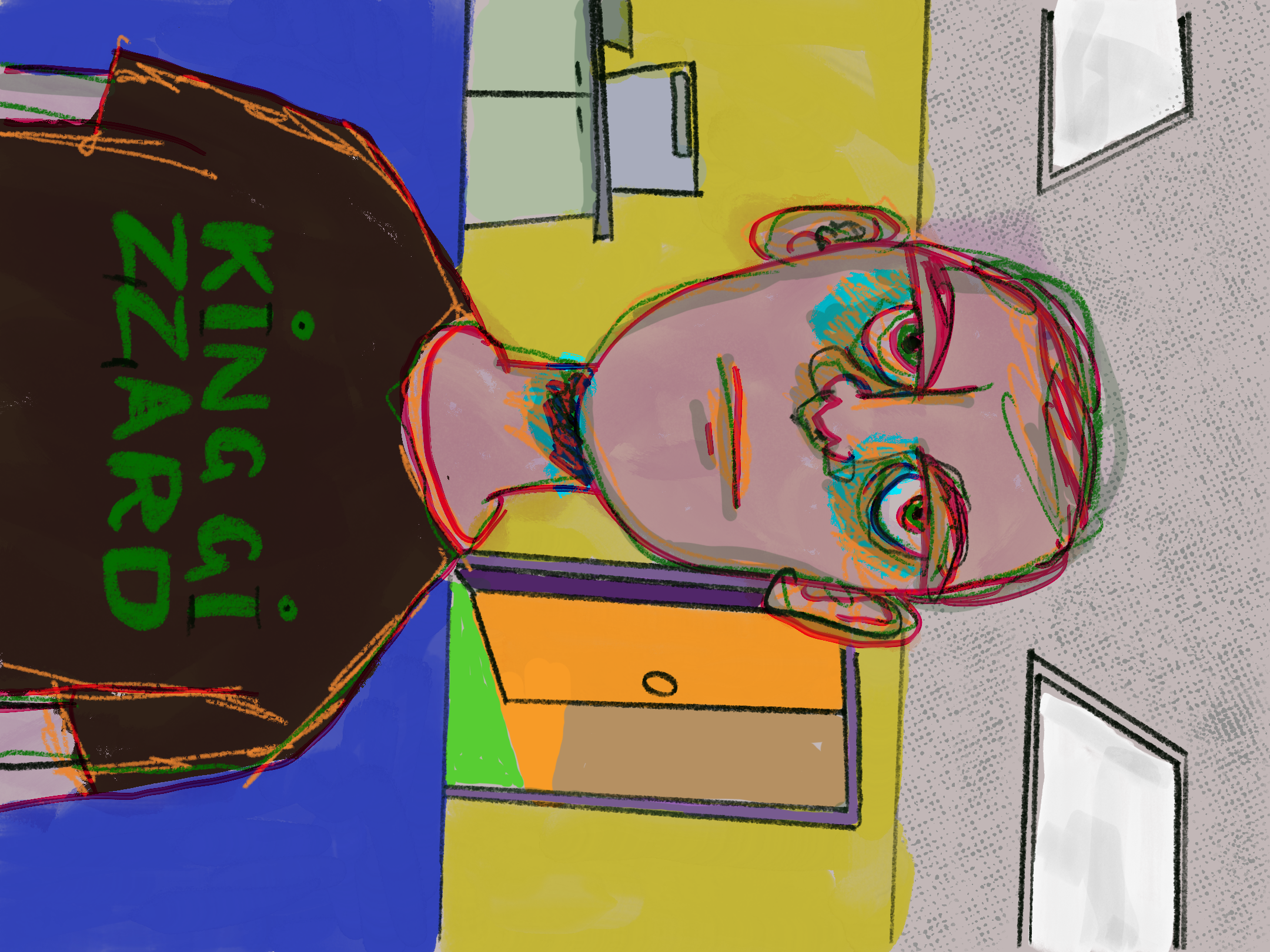 Daily Drawing by Dave Rhoden, Jult 24, 2026. I didn't say they'd all be good or even interesting.