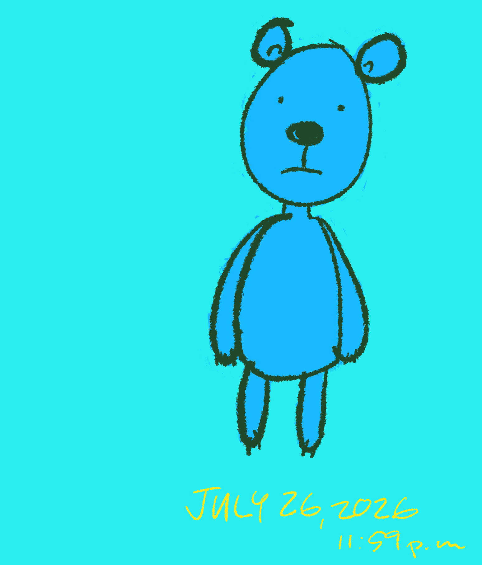 Daily Drawing, July 26, 2026.