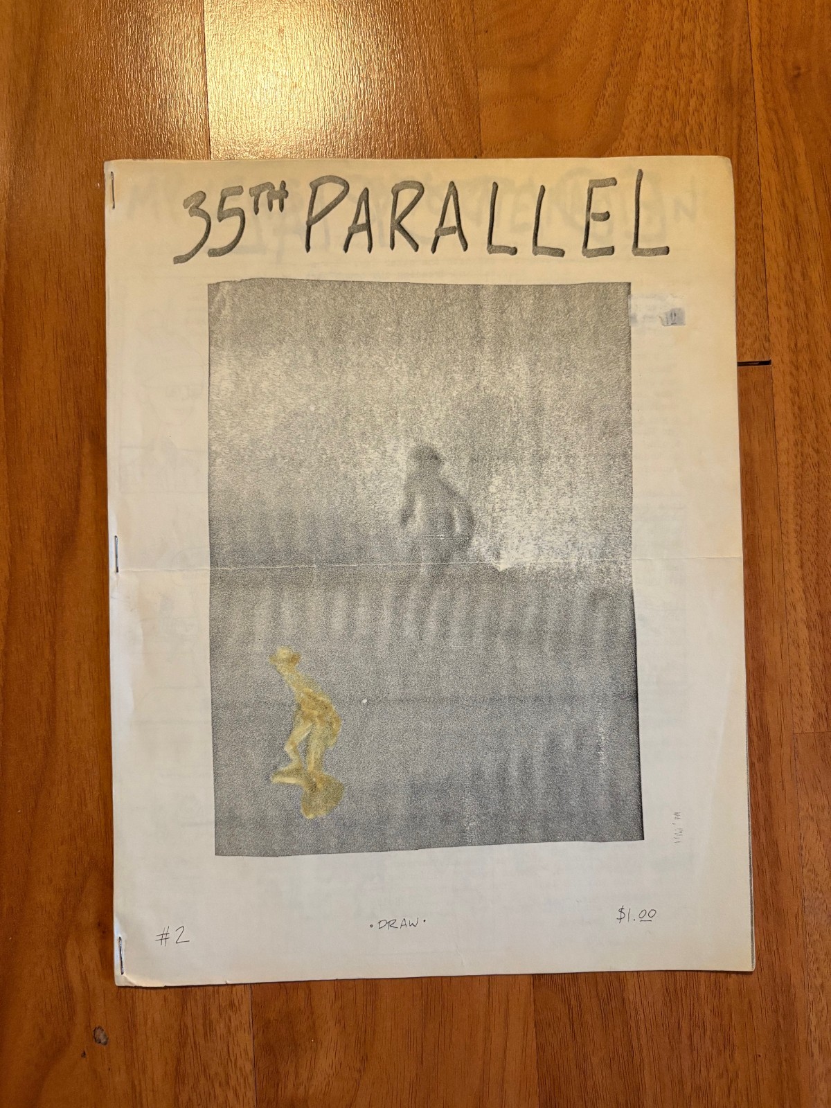 35th Parallel fanzine, cover