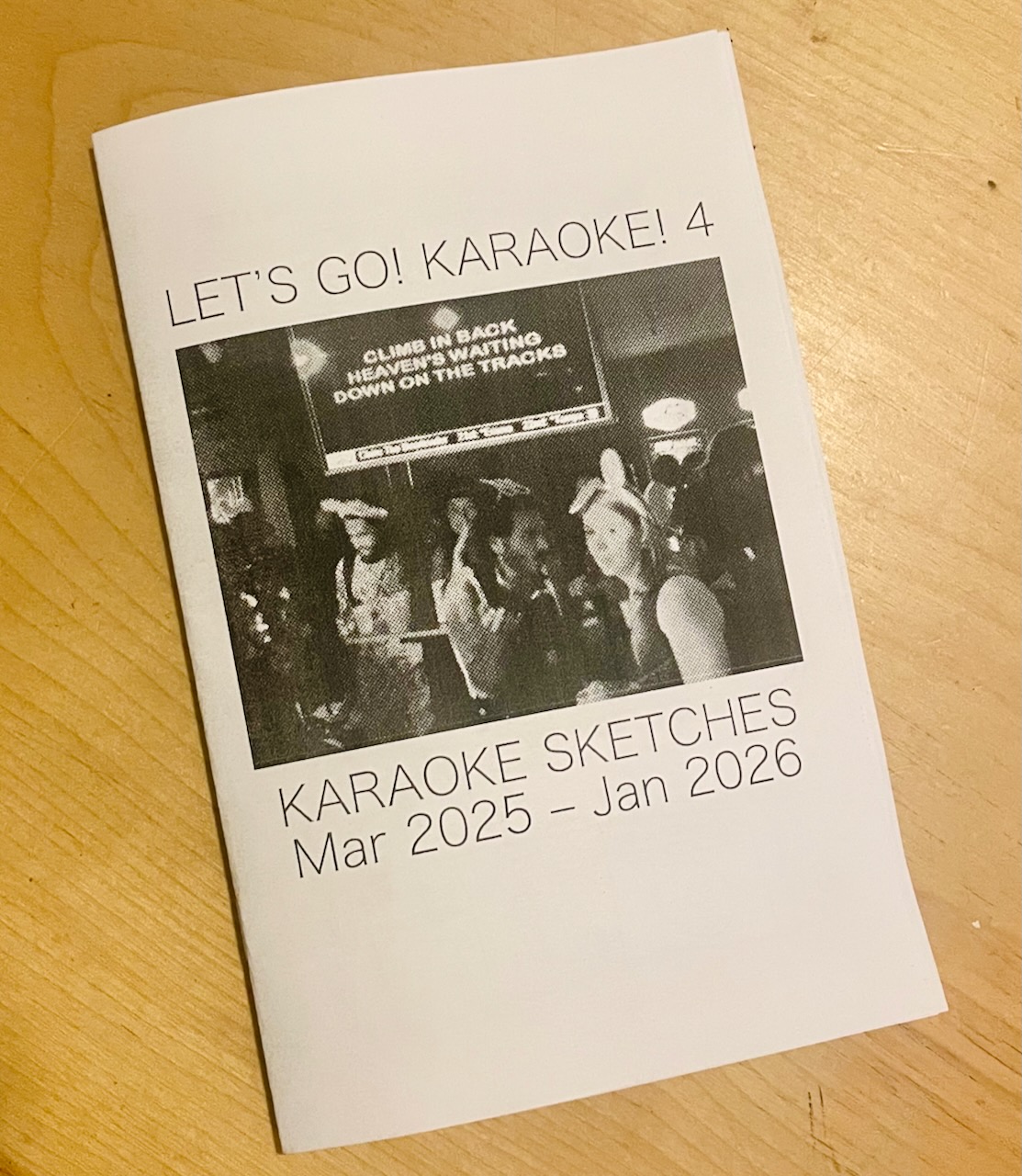cover of Let's Go Karaoke 4: Karaoke Sketches Mar 2025 - Jan 2026