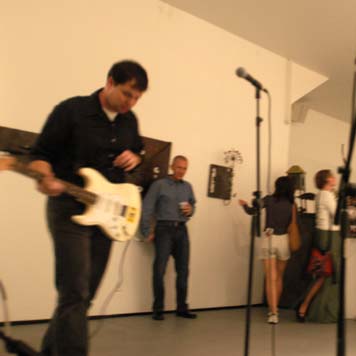 All-Night Movers played at Jonathan Ferrara Gallery on Carondelet Street, October 9, 2002.