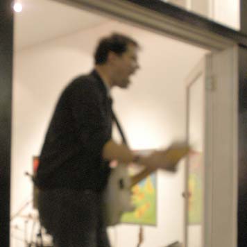 All-Night Movers played at Jonathan Ferrara Gallery on Carondelet Street, October 9, 2002.