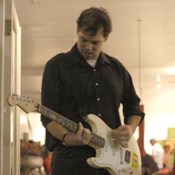 All-Night Movers played at Jonathan Ferrara Gallery on Carondelet Street, October 9, 2002.