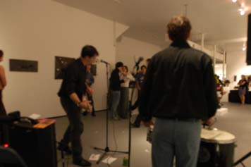 All-Night Movers played at Jonathan Ferrara Gallery on Carondelet Street, October 9, 2002.