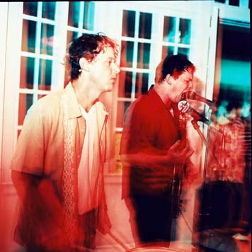 All-Night Movers played a show at Sara Essex's studio on Carondelet street, New Orleans, August 3, 2002.