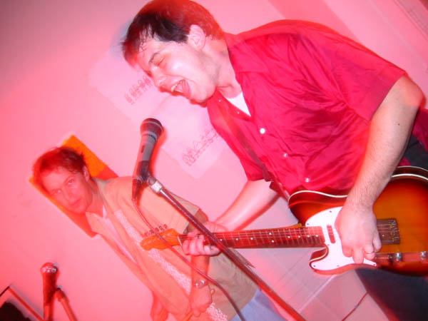 All-Night Movers played a show at Sara Essex's studio on Carondelet street, New Orleans, August 3, 2002.