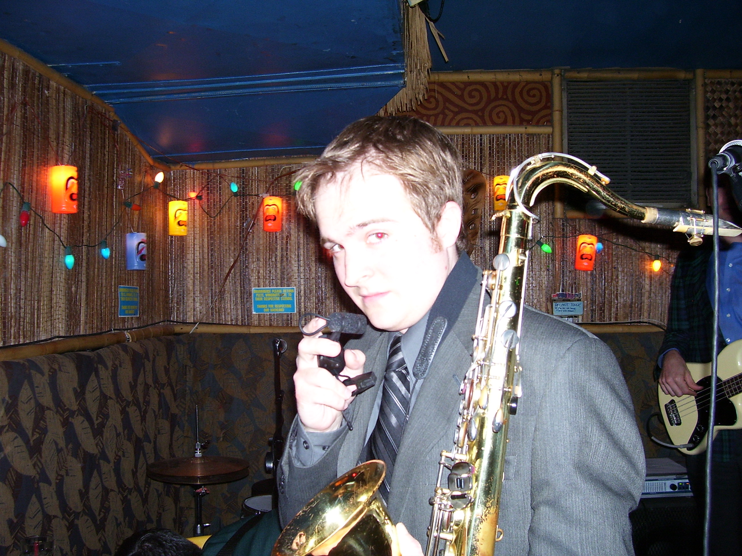 Jimmy and The Wolfpack played at Otto's Shrunken Head.