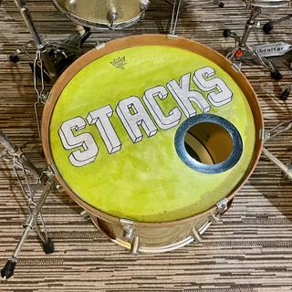 I've been meaning to get around to repainting this drum head for twenty-one years.