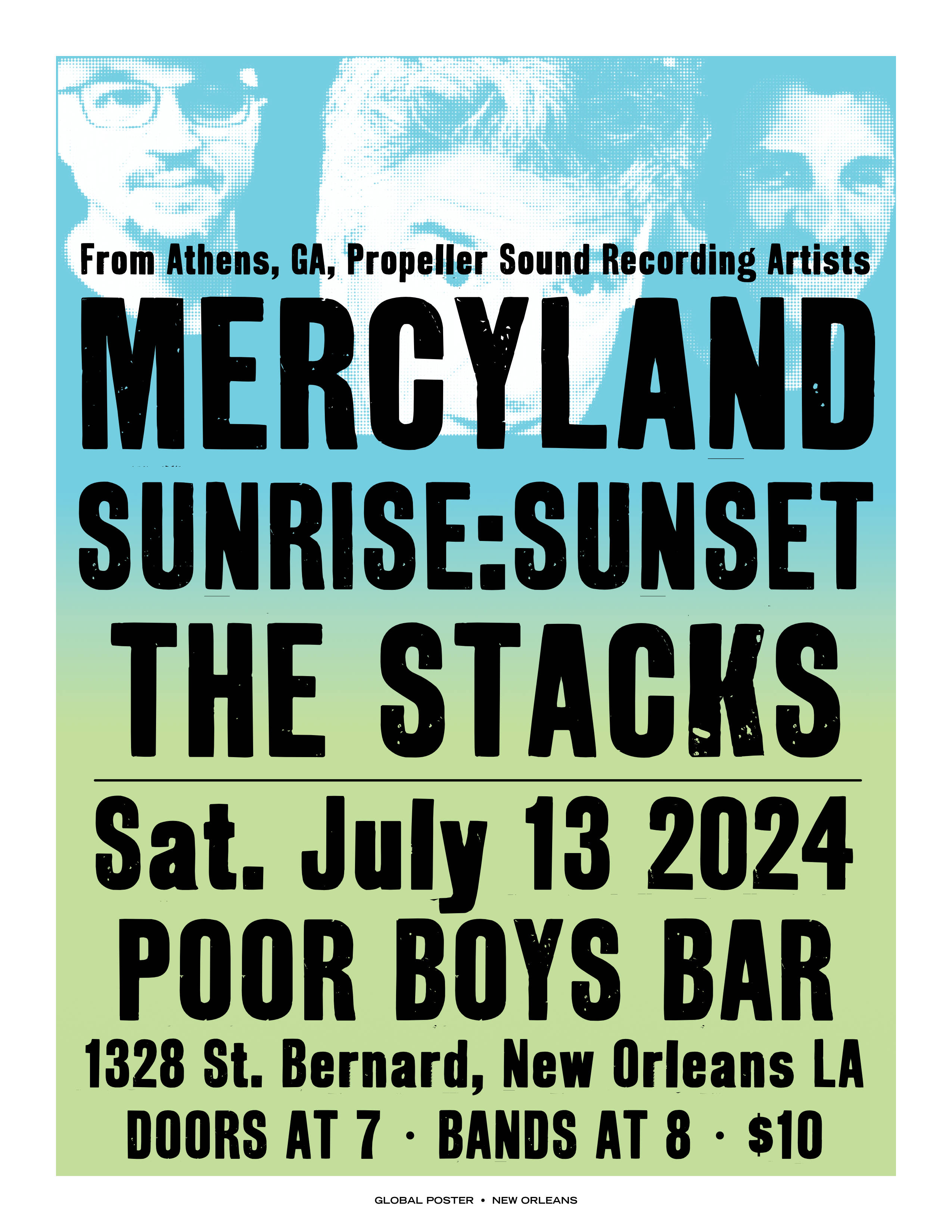 Mercyland and The Stacks: Poor Boys Bar, New Orleans, Louisiana)