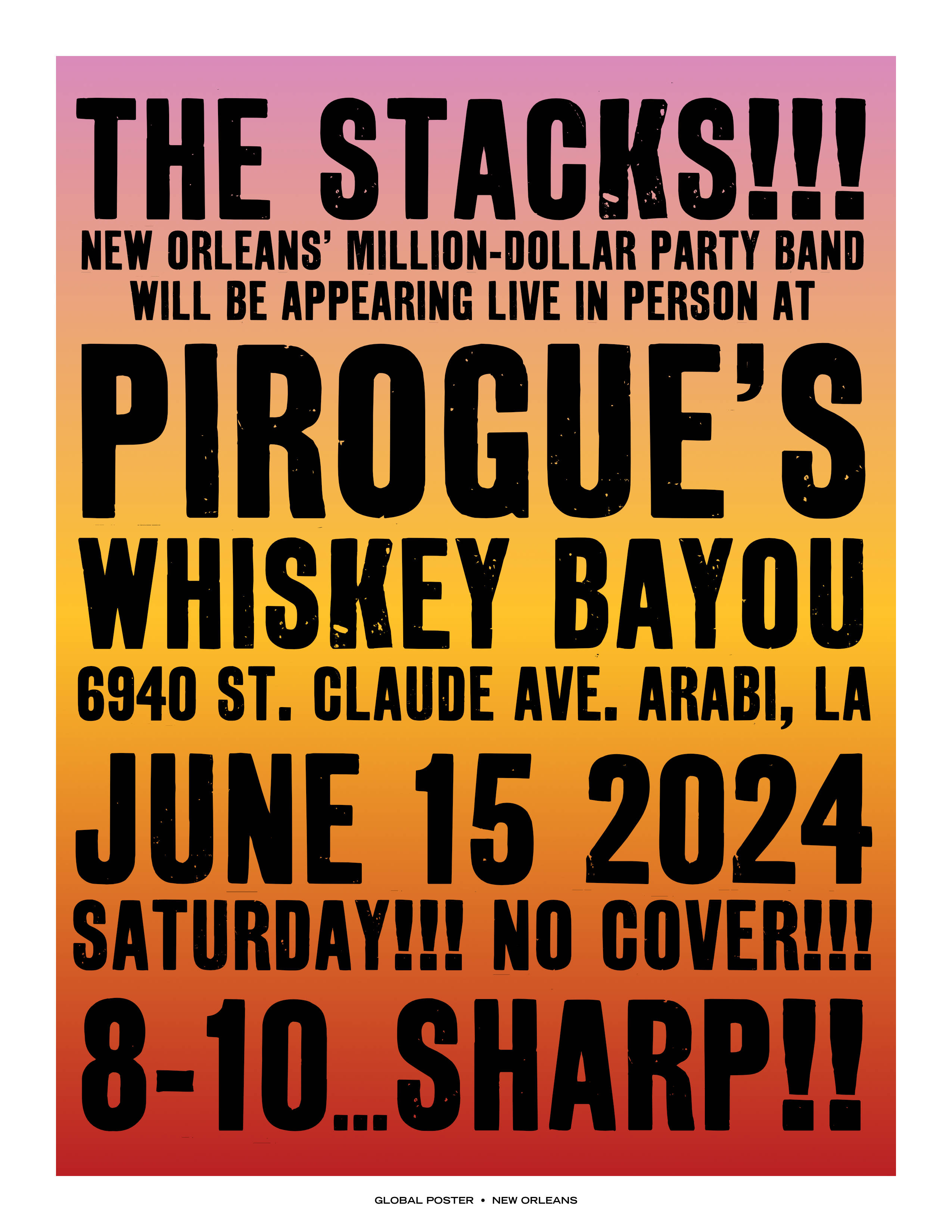 The Stacks New Orleans: Pirogue's Whiskey Bayou)