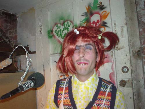 I saw Cousin Vickie at the Art Brat party.