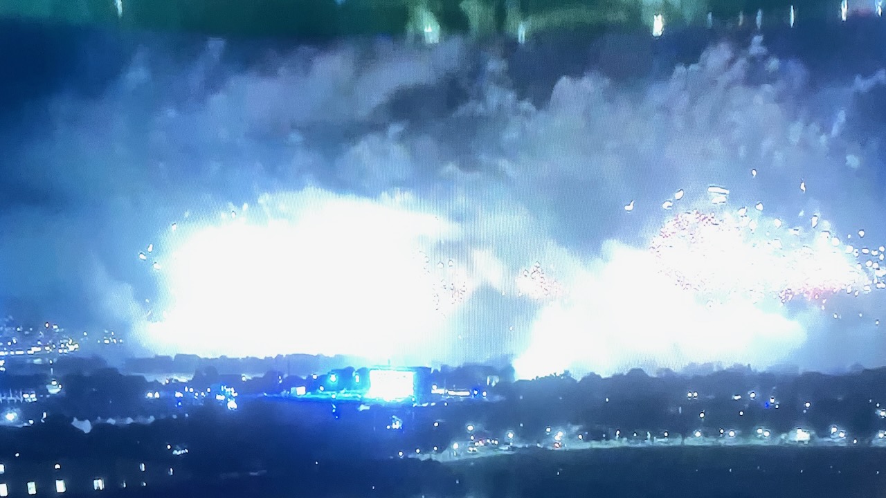 Shock and awe rules Washington, D.C., July 4, 2026.