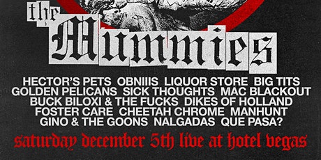 Mummies show flier